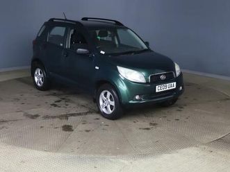 2009 daihatsu terios 1.5 kiri suv 5dr petrol manual (185 g/km 103 bhp) petrol