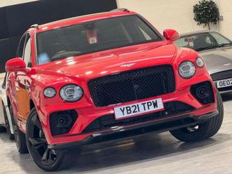 bentley bentayga 4.0 v8 first edition auto 4wd euro 6 (start/stop) 5dr petrol automatic