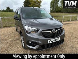 vauxhall combo 1.5 turbo d 2300 pro l1 h1 euro 6 (start/stop) 5dr
