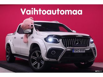 x-klasse be avopakettiauto 4ov 2987cm3 a / webasto / vetokoukku / kaistavahti / vakkari / keyless / navi / bluetooth /