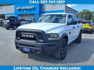 used 2024 ram 1500 classic warlock crew cab 4x4 5'7' box