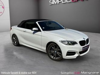bmw série 2 cabriolet f23 m240i 340 ch harman kardon camera sièges chauffants garantie 12 mois