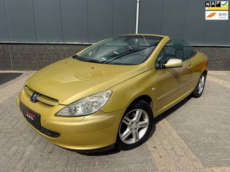 peugeot 307 cc - 2.0-16v leer , clima , enz