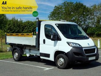 2020 peugeot boxer 2.2 bluehdi 335 l2 (165bhp)(eu6dt) tipper