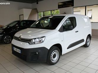 citroen berlingo m bluehdi 100 ch club 1er main bluetooth radar de recul 9083 ht