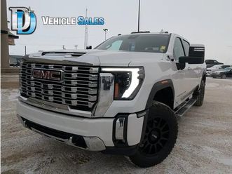 2024 gmc sierra 3500hd denali diesel/sunroof/new envy 20's-in ho