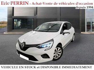 renault clio 5 – clio v - société 1.0 essence 90ch air nav 06/2021 – 59.930 km réels – clim – gps – carplay – 8.000 euros htva