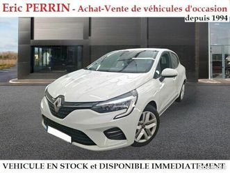 renault clio 5 – clio v - société 1.0 essence 90ch business 12/2021 – 46.000 km – clim – radars – gps – carplay – 8.333 euros htva