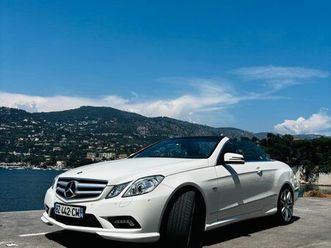 mercedes e350 cabriolet faible kilometrage