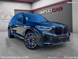bmw x5 m competition f95 625ch bva8 pas de malus suivi bmw bowers wilkins caméra 360° sièges massant ventilés chauffants