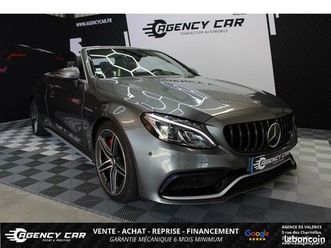mercedes classe c c 63 s cabriolet 510 speedshift