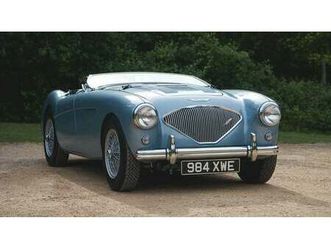 1953 austin-healey 100/4 bleu manuel, 3 vitesses conduite...