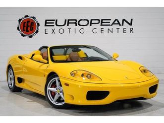 used 2002 ferrari 360 spider tampa fl 33614