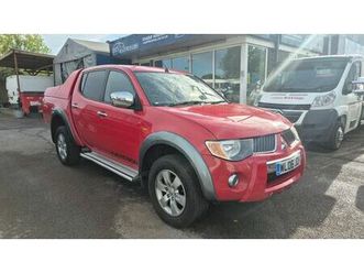 2006 mitsubishi l200 2.5td warrior 2.5di-d 4wd double cab pickup