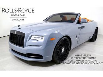 used 2017 rolls-royce dawn charlotte nc 28217