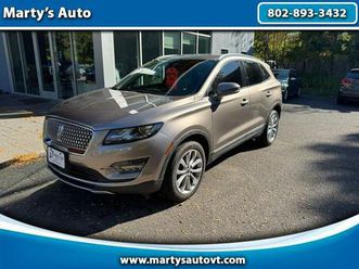 used 2019 lincoln mkc select