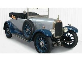 1924 12/40 tc wide 2 seater tourer by carbodies a vendre