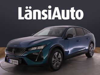 peugeot 408 premium edition hybrid 145 automaatti - suomen maahantuojalta ostettu uusi ja ajamaton 408 hyvillä varusteilla! / tehdastakuu 3v/100tkm / navi /peru