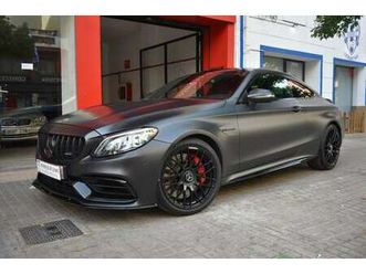 mercedes-benz clase c coupé 63 s amg speedshift mct 9g