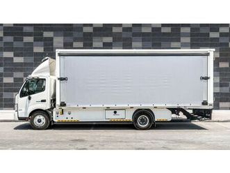 hino 300 recovery truck - curtain box