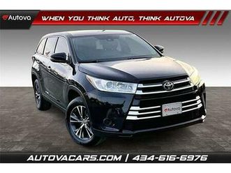 TOYOTA HIGHLANDER used-2019-toyota-highlander-le