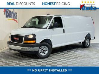 new 2025 gmc savana 2500 work van