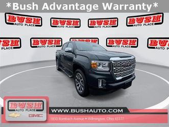 used 2021 gmc canyon denali