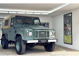 land rover defender 90 td heritage style soft top - no vat 2016