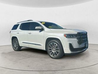 used 2022 gmc acadia denali