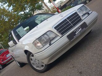 mercedes-benz e 320 cabrio leder memory-sitze standheizung