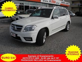 glk 250 cdi 4matic blueefficiency premium -unico propriet.