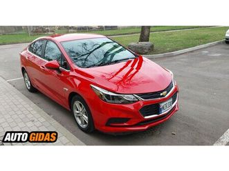 chevrolet cruze 2017 m sedanas | skelbimas | 0137971700