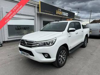 2018 toyota hilux 2.4 d-4d invincible pickup air con double cab 4dr diesel auto 4wd euro 6 (s pic...