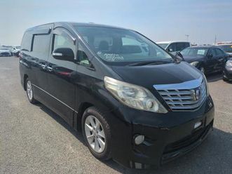 2011 toyota alphard prime selection black 2.4cc petrol 2011(11) 7 seaters.ulez free, mpv petrol a...