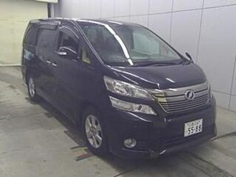 2013 toyota vellfire g 2.4cc petrol 2013(13) 8 seaters, parking sensor, mpv petrol automatic