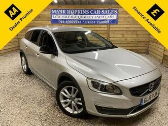2016 volvo v60 cross country 2.4 d4 lux nav estate 5dr diesel auto awd euro 6 (start/stop) (190 ps) esta...