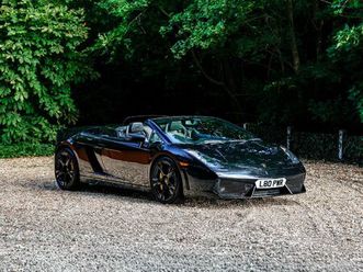 lamborghini gallardo 5.0 v10 spyder manual