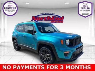 used 2021 jeep renegade 80th anniversary 4x4