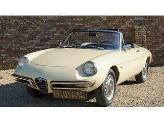 1967 alfa romeo spider duetto 1600 restored a vendre