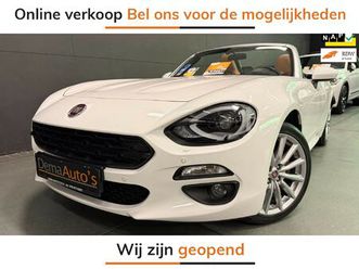 fiat 124 spider 1.4 multiair turbo navi/led/leder/cam/dab/bose/pdc/cruise///