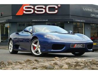 2004 ferrari 360 3.6 spider f1