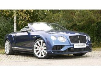 bentley continental gt 4.0 v8 s 4wd aut.convertible