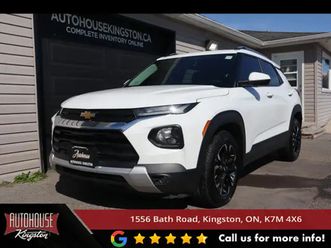 2022 chevrolet trailblazer lt remote start - leather