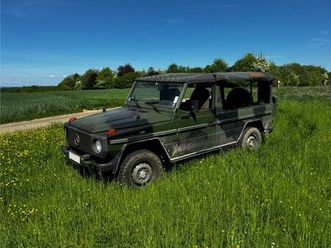 mercedes-benz gd 250 wolf lang bundeswehr jagd offroad tüv neu
