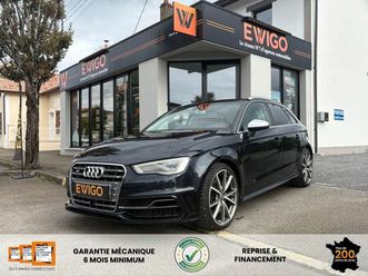 audi s3 sportback 2.0 tfsi 300 ch exclusive quattro s-tronic bva / carplay / toit ouvrant