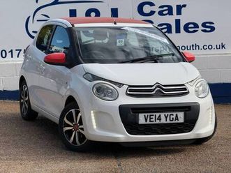 2014 citroen c1 1.0 vti feel edition airscape 5dr petrol manual euro 5 (68 ps) hatchback petrol m...