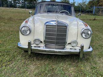 mercedes-benz 220 s ponton 1958