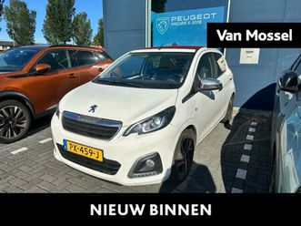 peugeot 108 1.2 puretech allure top! | cabrio dak | lichtmetalen velgen