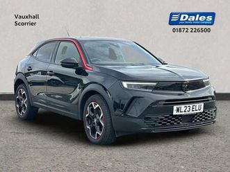 2023 vauxhall mokka mokka 1.2 turbo 100 gs 5dr hatchback hatchback petrol manual