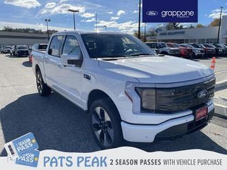 new 2025 ford f-150 lightning platinum